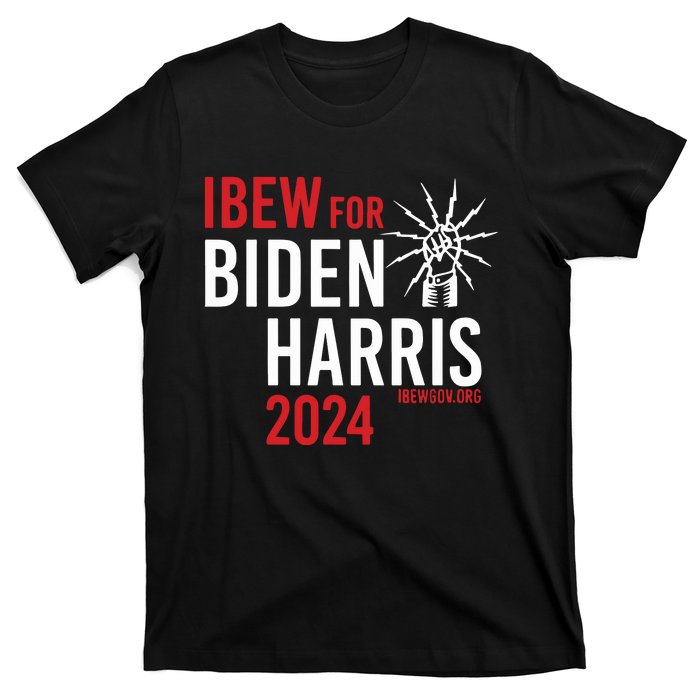 Ibew For Biden Harris 2024 T-Shirt