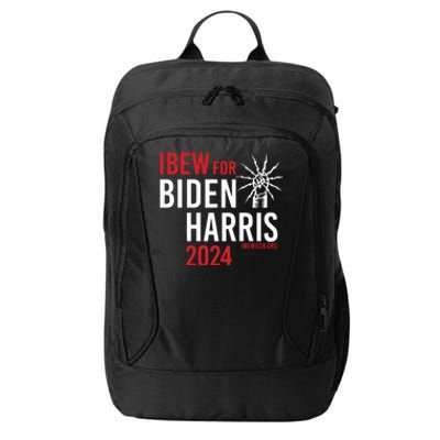 Ibew For Biden Harris 2024 City Backpack