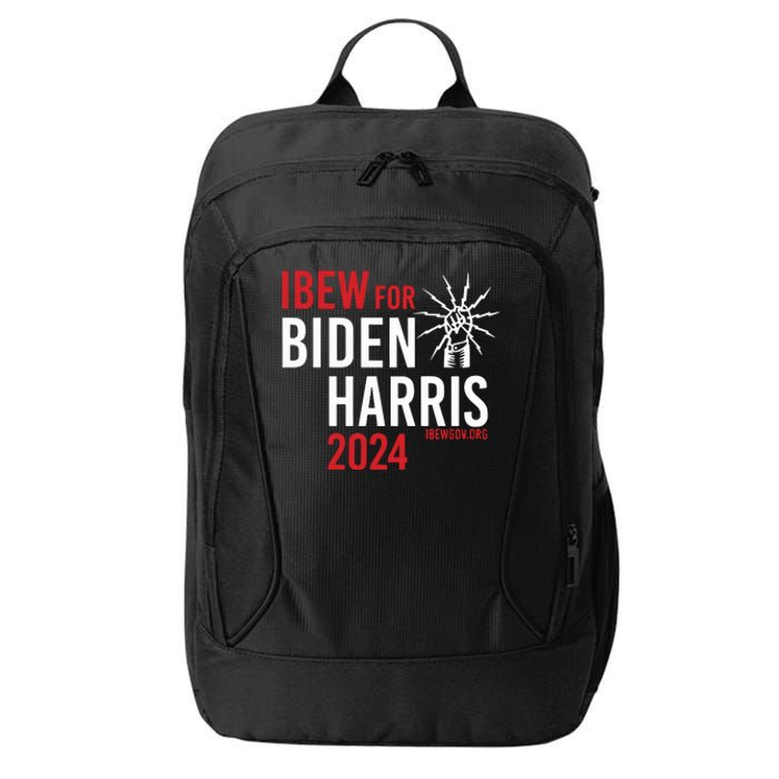 Ibew For Biden Harris 2024 City Backpack