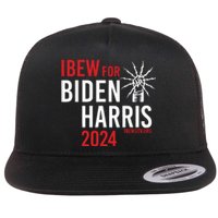 Ibew For Biden Harris 2024 Flat Bill Trucker Hat