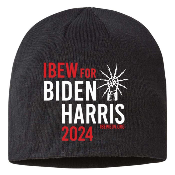 Ibew For Biden Harris 2024 Sustainable Beanie