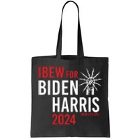 Ibew For Biden Harris 2024 Tote Bag