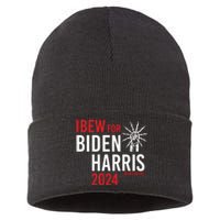 Ibew For Biden Harris 2024 Sustainable Knit Beanie