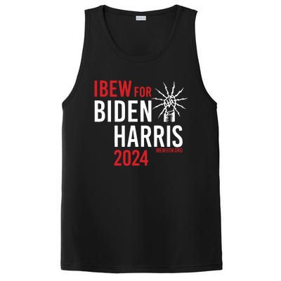 Ibew For Biden Harris 2024 PosiCharge Competitor Tank