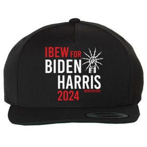 Ibew For Biden Harris 2024 Wool Snapback Cap