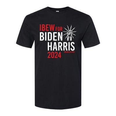 Ibew For Biden Harris 2024 Softstyle® CVC T-Shirt