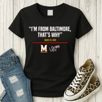 I’m From Baltimore That’s Why Womens T-Shirt