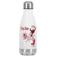 I'm Fine Bloody Halloween Stainless Steel Insulated Water Bottle