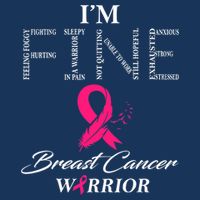 I'm Fine Breast Cancer Warrior Breast Cancer Awareness Long Sleeve Shirt