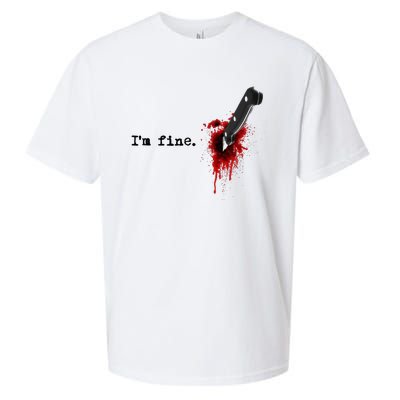 IM Fine Bloody Halloween Sueded Cloud Jersey T-Shirt