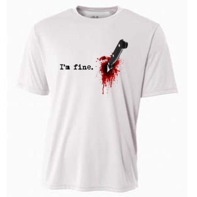 IM Fine Bloody Halloween Cooling Performance Crew T-Shirt