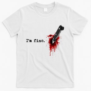 IM Fine Bloody Halloween T-Shirt