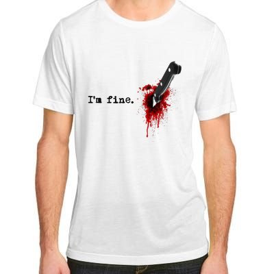 IM Fine Bloody Halloween Adult ChromaSoft Performance T-Shirt