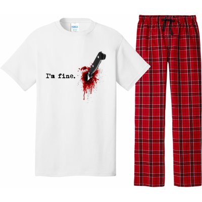 IM Fine Bloody Halloween Pajama Set