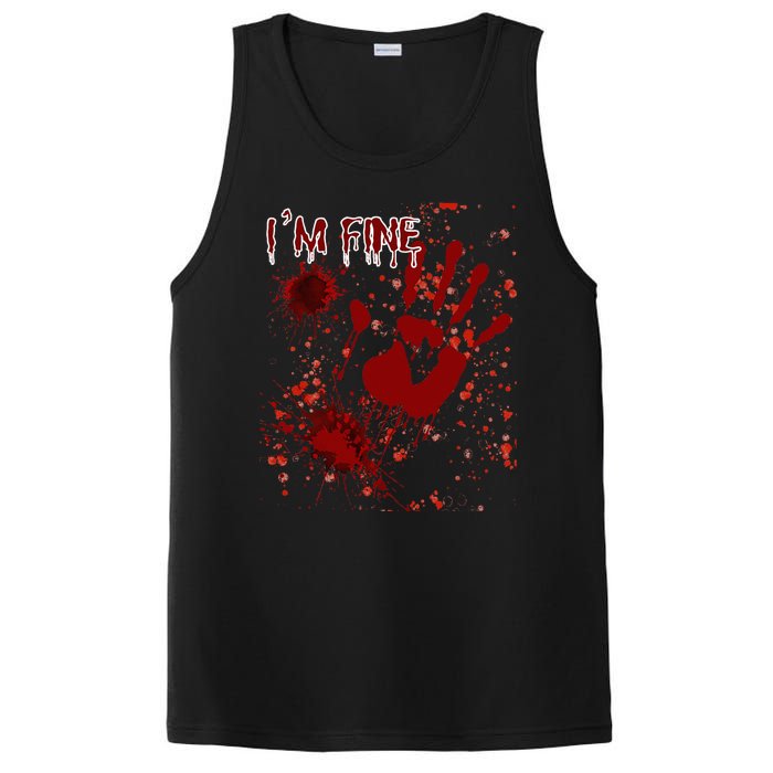 IM Fine Bloody Last Minutes Halloween Blood PosiCharge Competitor Tank