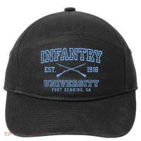 Infantry Fort Benning Insignia 7-Panel Snapback Hat