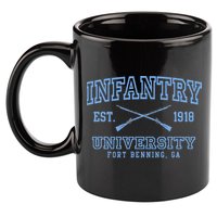 Infantry Fort Benning Insignia 11oz C Handle Ceramic Mug