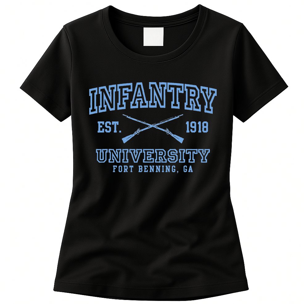 Infantry Fort Benning Insignia Womens T-Shirt