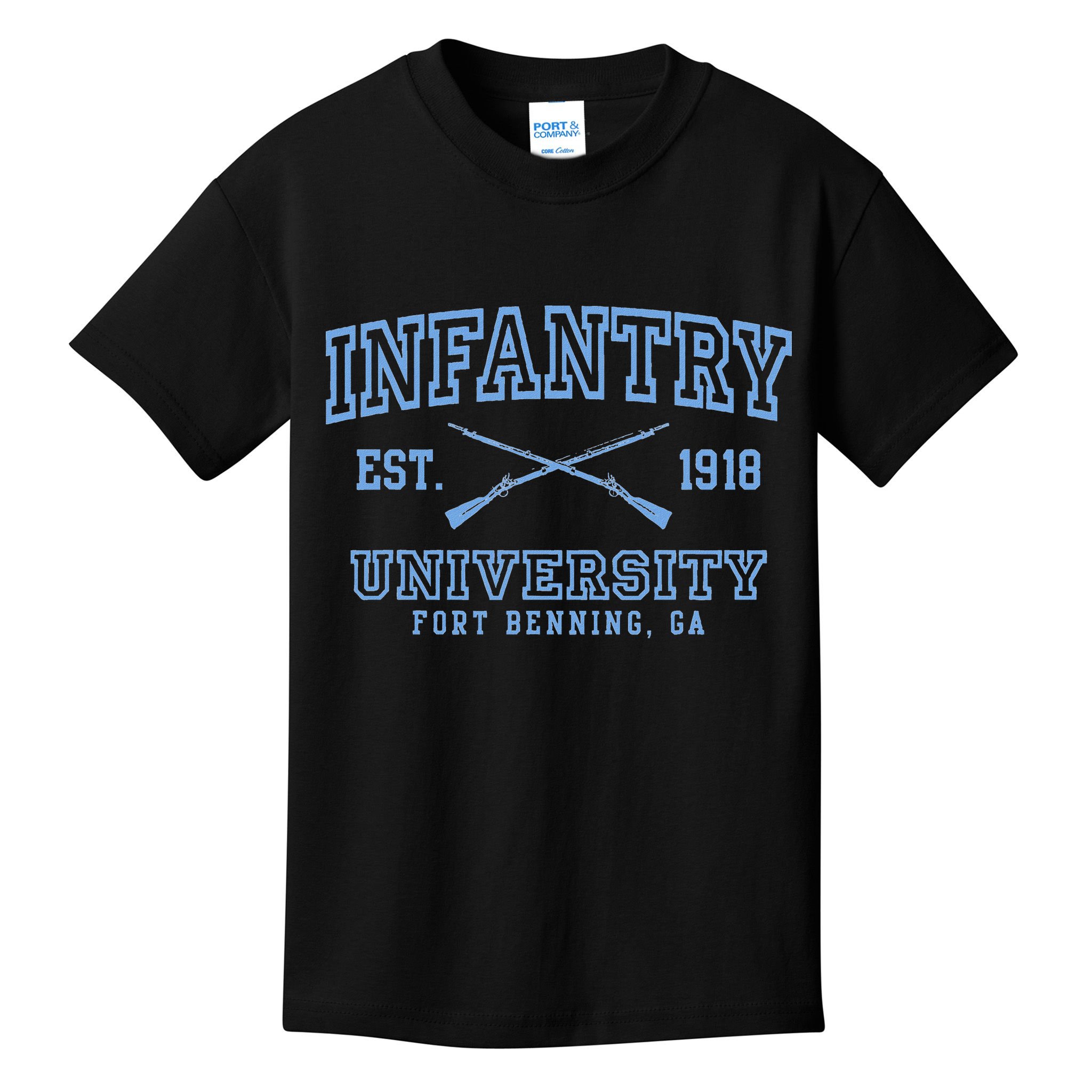 Infantry Fort Benning Insignia Kids T-Shirt