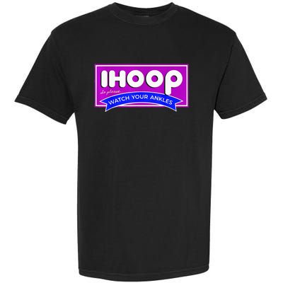 IHoop Funny Basketball Kids Adult Girls Garment-Dyed Heavyweight T-Shirt