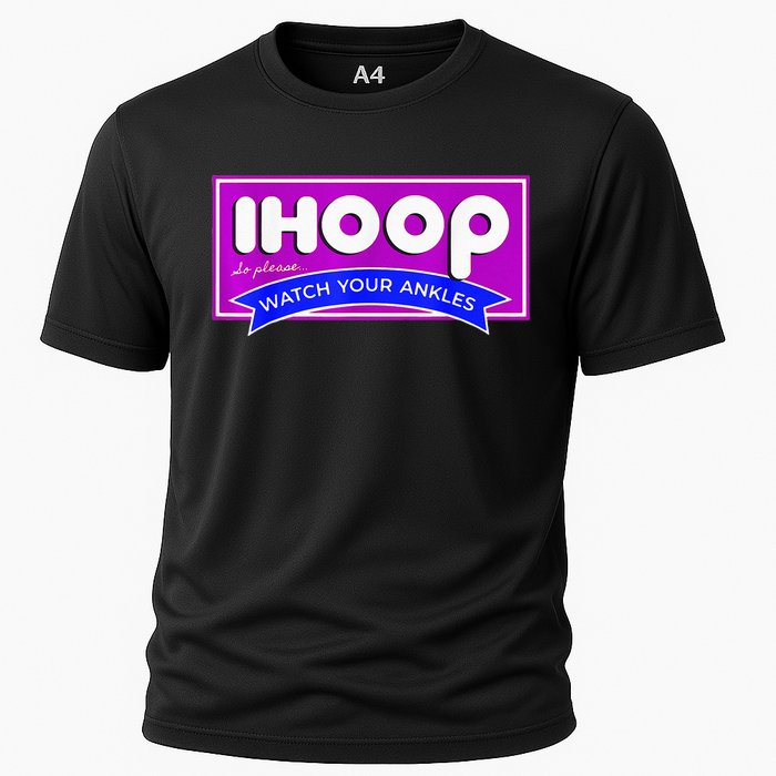 IHoop Funny Basketball Kids Adult Girls Cooling Performance Crew T-Shirt