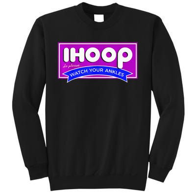 IHoop Funny Basketball Kids Adult Girls Sweatshirt