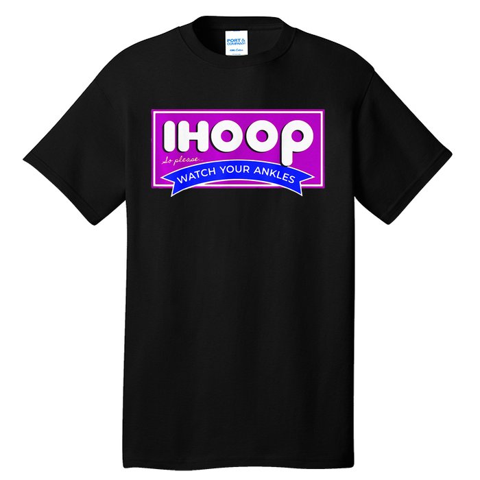 IHoop Funny Basketball Kids Adult Girls Tall T-Shirt