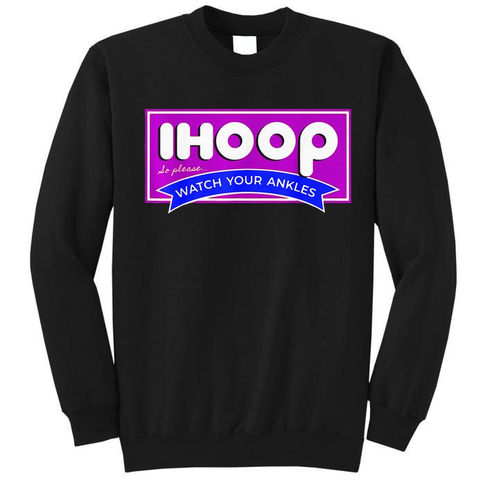 IHoop Funny Basketball Kids Adult Girls Tall Sweatshirt