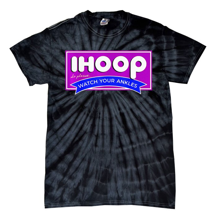 IHoop Funny Basketball Kids Adult Girls Tie-Dye T-Shirt