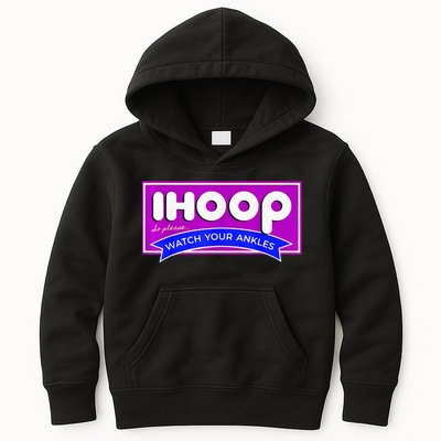 IHoop Funny Basketball Kids Adult Girls Kids Hoodie