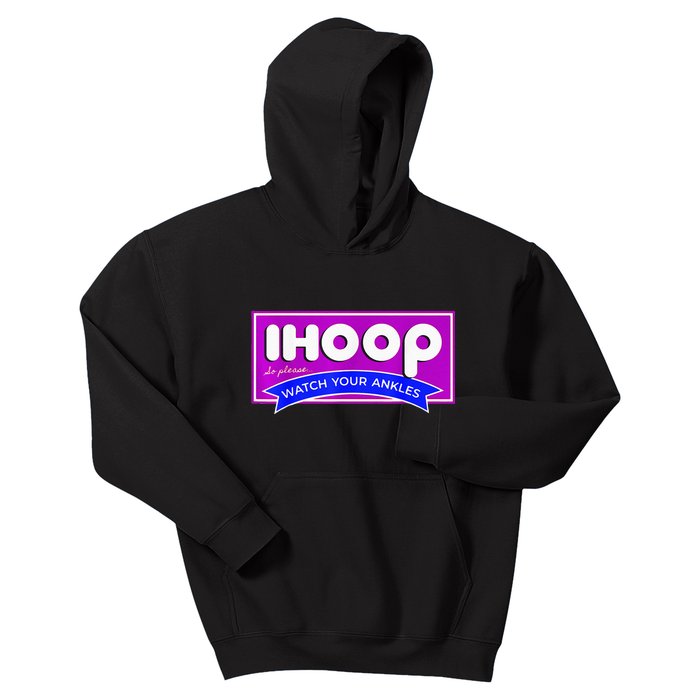 IHoop Funny Basketball Kids Adult Girls Kids Hoodie