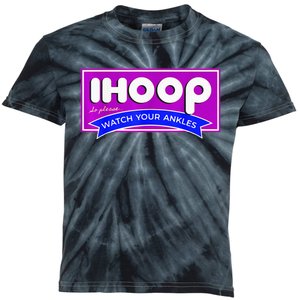 IHoop Funny Basketball Kids Adult Girls Kids Tie-Dye T-Shirt