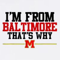 I’m from Baltimore that’s why Tee I'm from Baltimore That's Why Baby Bodysuit