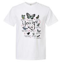 Inspirational Faithful Butterfly Design for Christians Garment-Dyed Heavyweight T-Shirt