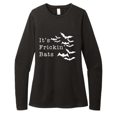 ItS Frickin Bats Halloween Womens CVC Long Sleeve Shirt