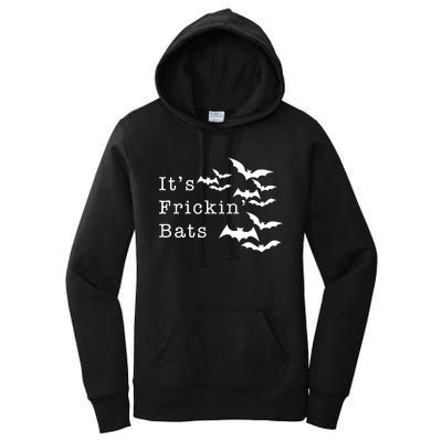 ItS Frickin Bats Halloween Women's Pullover Hoodie