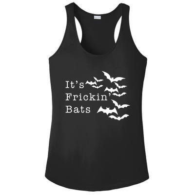 ItS Frickin Bats Halloween Ladies PosiCharge Competitor Racerback Tank