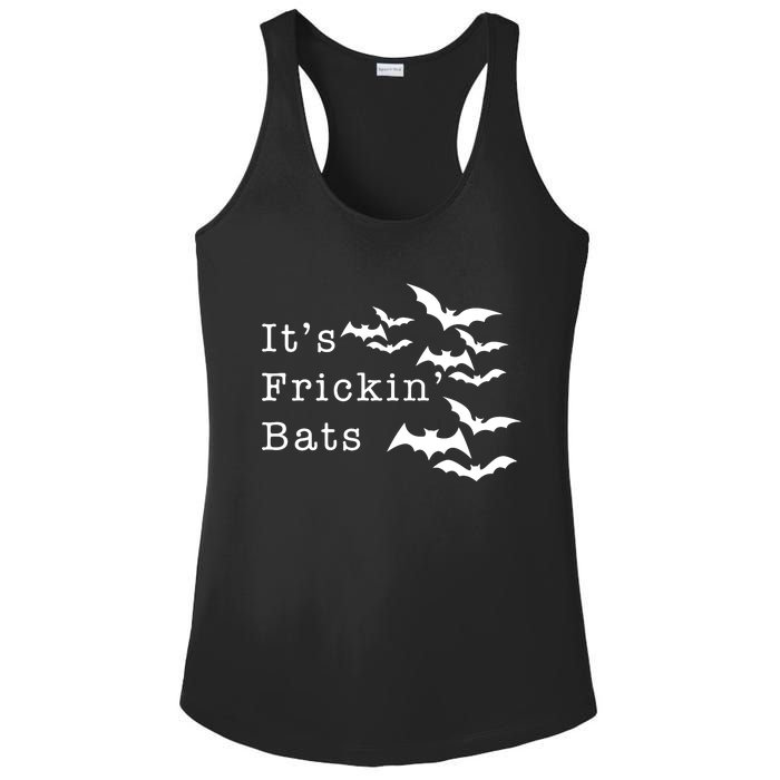 ItS Frickin Bats Halloween Ladies PosiCharge Competitor Racerback Tank