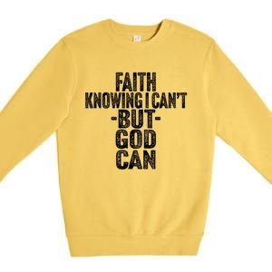 Inspirational Faith Based Religious Spiritual Premium Crewneck Sweatshirt