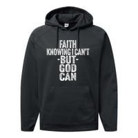 Inspirational Faith Based Religious Spiritual Performance Fleece Hoodie