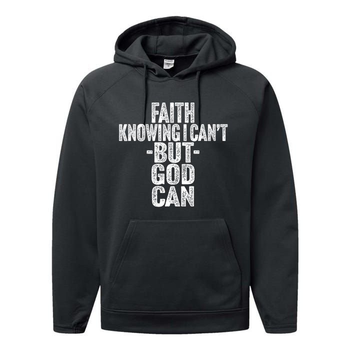 Inspirational Faith Based Religious Spiritual Performance Fleece Hoodie