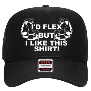 ID Flex But I Like This Gym High Crown Mesh Back Trucker Hat