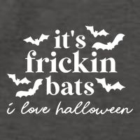 It’S Frickin Bats Ilove Halloween Vector Backpack