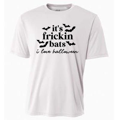 It’S Frickin Bats Ilove Halloween Cooling Performance Crew T-Shirt