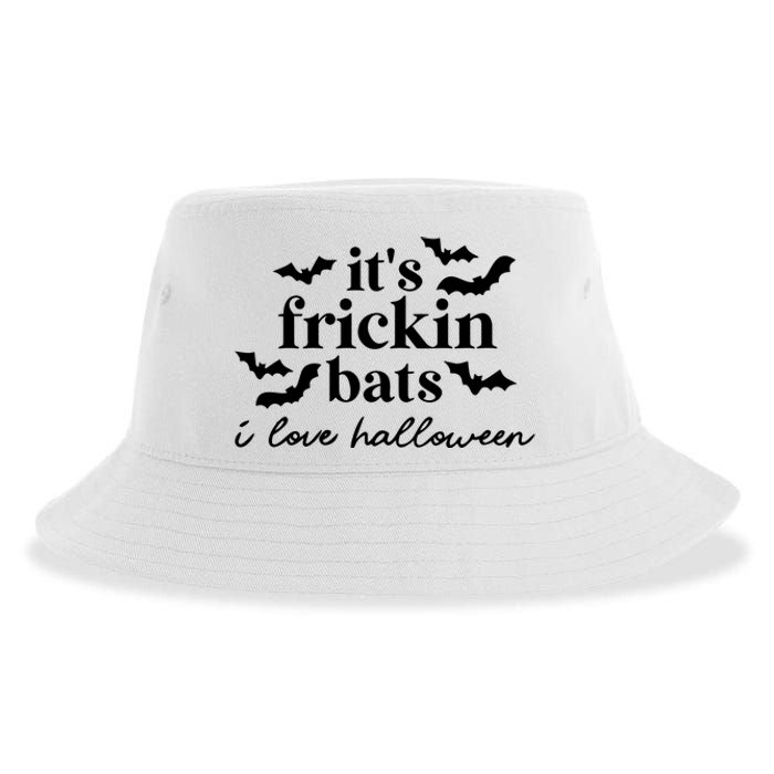 It’S Frickin Bats Ilove Halloween Sustainable Bucket Hat