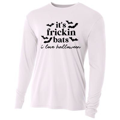 It’S Frickin Bats Ilove Halloween Cooling Performance Long Sleeve Crew