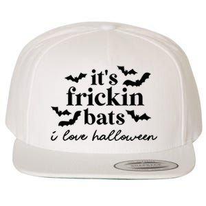 It’S Frickin Bats Ilove Halloween Wool Snapback Cap