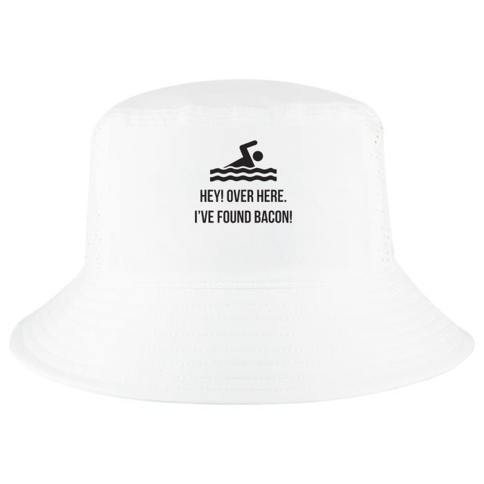 I've Found Bacon! Funny Swimmer , Bacon Lovers Cool Comfort Performance Bucket Hat