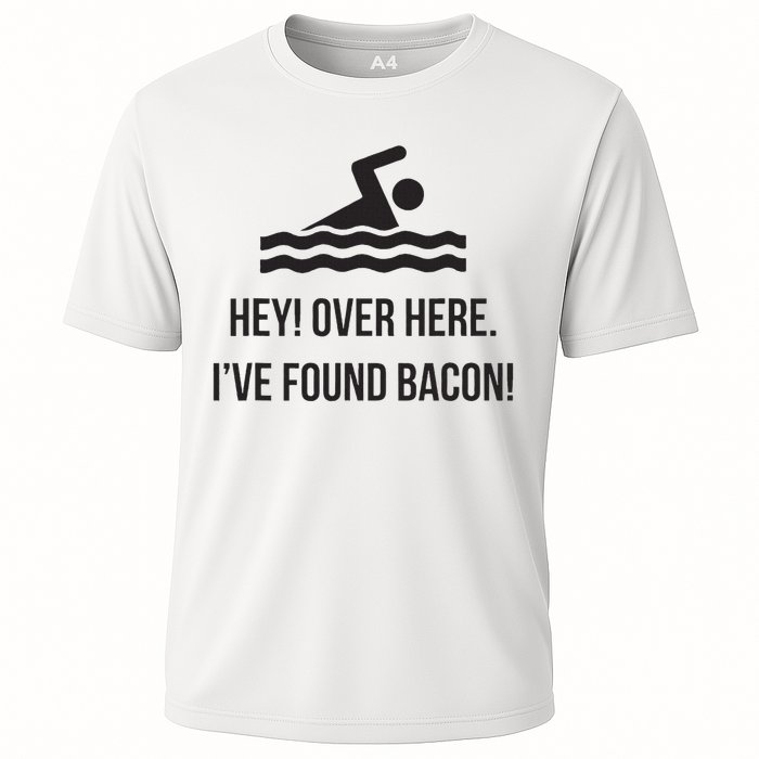 I've Found Bacon! Funny Swimmer , Bacon Lovers Performance Shirt