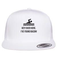 I've Found Bacon! Funny Swimmer , Bacon Lovers Flatbill Hat